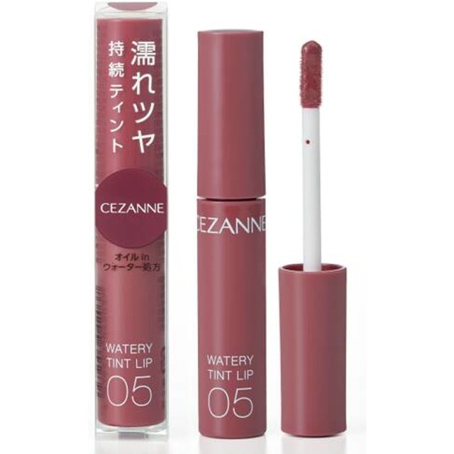 CEZANNE - Szminka Watery Tint - 4g - 05 Plum Red