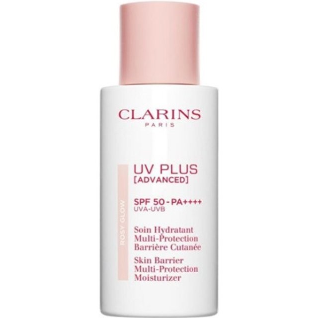 Clarins - Krem z filtrem UV Plus Day Screen Multi-Protection SPF50 / PA++++ - 50ml - Rosy Glow