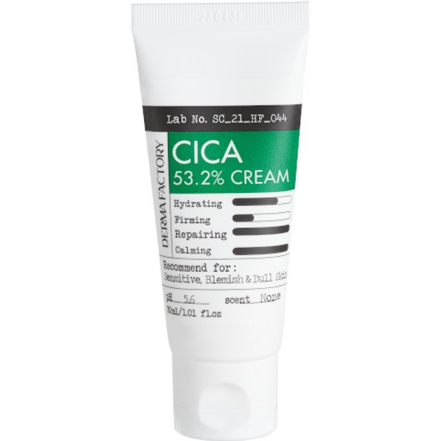 DERMA FACTORY - Cica 53.2% Cream - 30ml