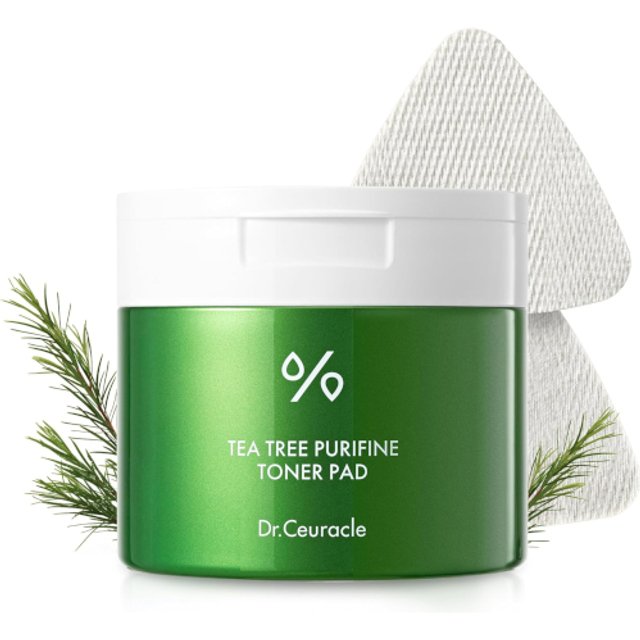 Dr.Ceuracle - Tea Tree Purifine Toner Pad - 160ml / 60wkładki
