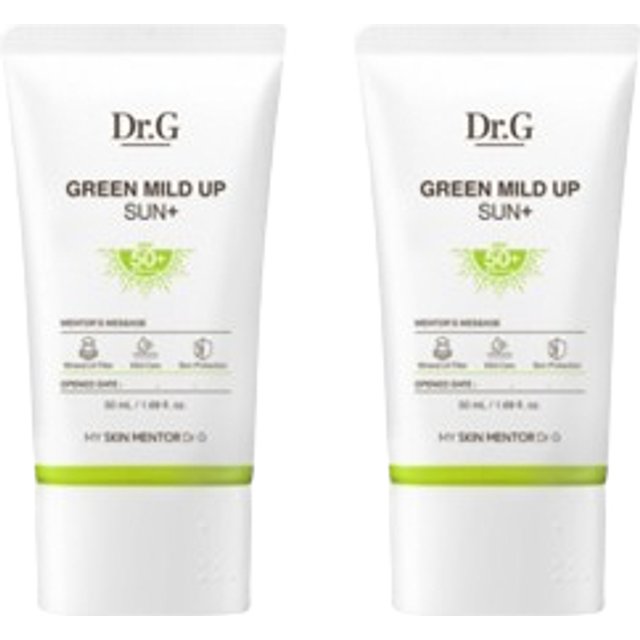 Dr.G - Green Mild Up Sun+ (SPF50+ PA++++) - 50ml (2szt.) Set