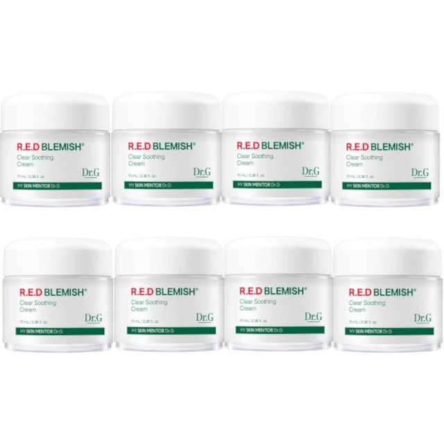 Dr.G - R.E.D Blemish Clear Soothing Cream - 70ML - 70ml - White (8szt.) Set