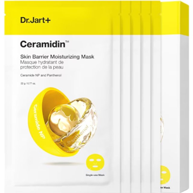 Dr. Jart+ - Ceramidin Skin Barrier Moisturizing Face Mask - 5szt.