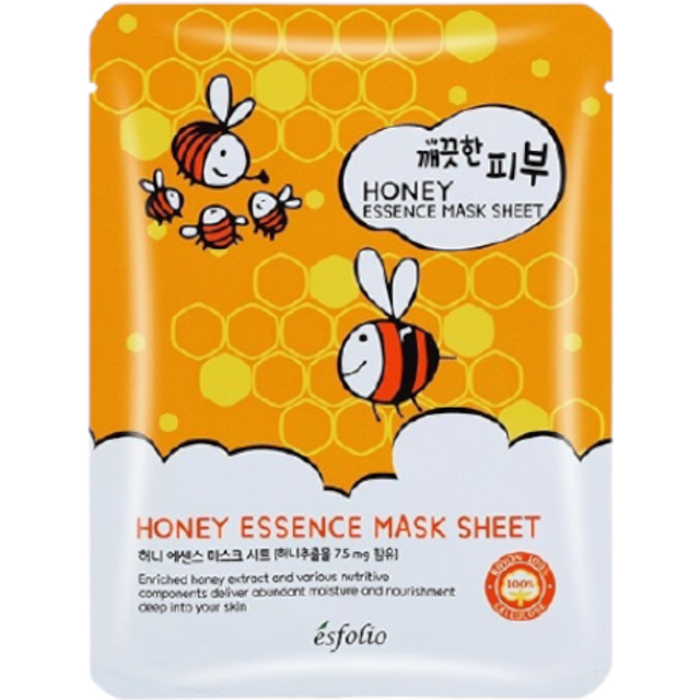esfolio - Pure Skin Essence Mask Sheet - 25ml*1szt. - Honey