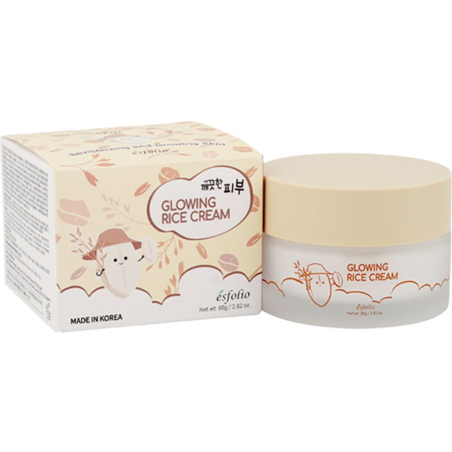 esfolio - Rozświetlający krem ryżowy Pure Skin - 80g