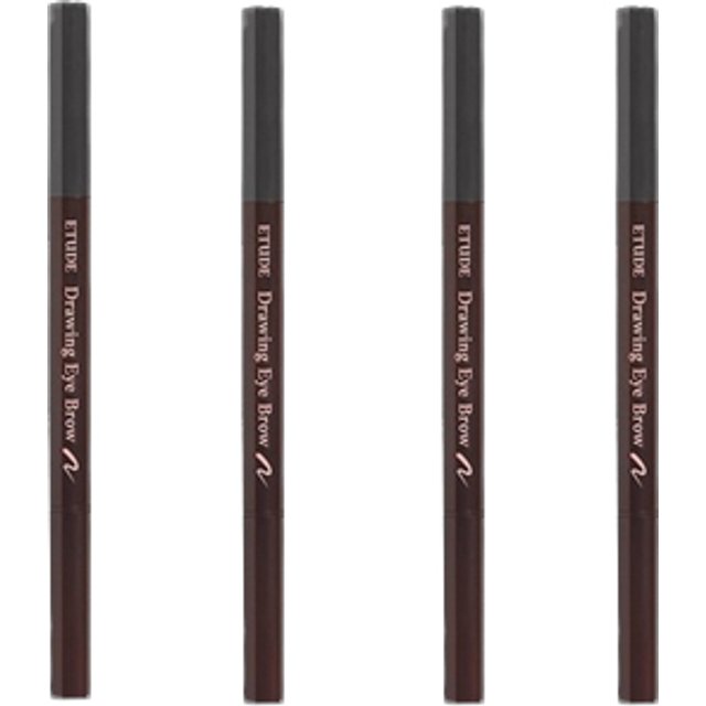 ETUDE - Drawing Eye Brow New - No.04 Dark Grey (4szt.) Set
