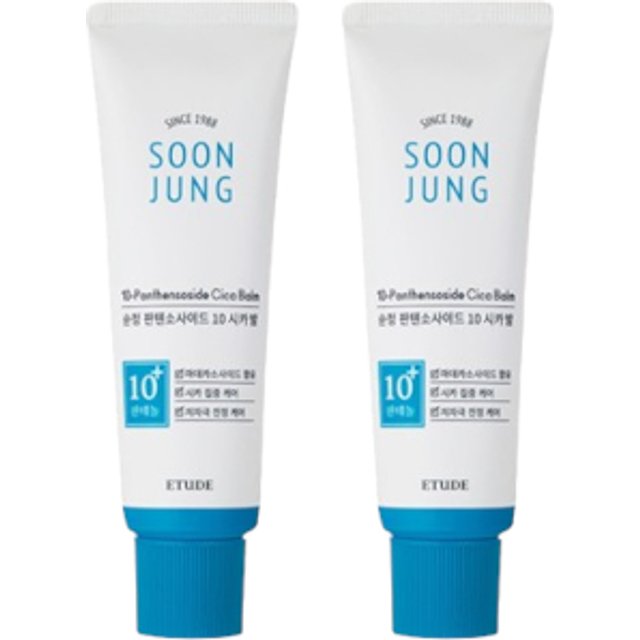 ETUDE - Soon Jung 10-Panthensoside Cica Balm - 50ml (2szt.) Set