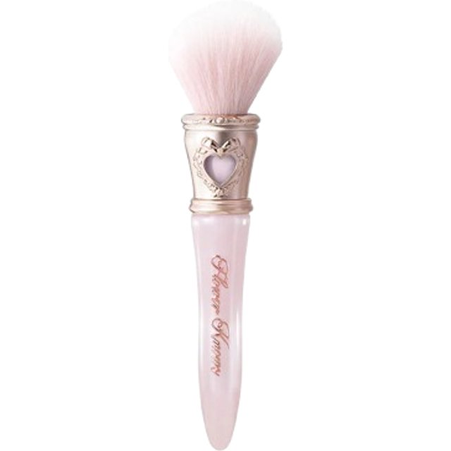 FlowerKnows - Bunny Garden Angled Blush Brush - 1szt. - Pearl Pink