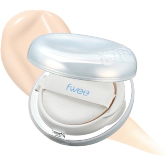 Fwee - Cushion Glass Original SPF 50+ PA+++ - 13g - 1.5 Peach Glass