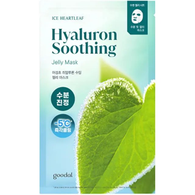 Goodal - Ice Heartleaf Hyaluron Soothing Jelly Mask - 1szt.