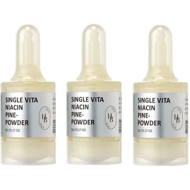 HEVEBLUE - Pojedyncza witamina niacyna sosna w proszku x 3 szt. - 5g x 3