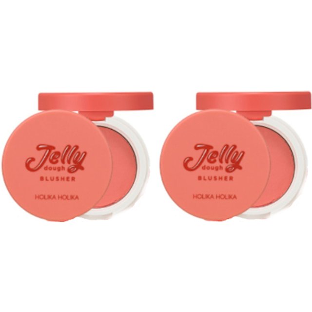 Holika Holika - Jelly Dough Blusher - 4.2g - 02 Grapefruit Jelly (2szt.) Set