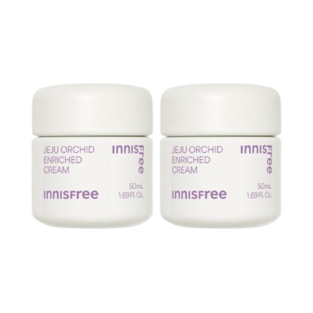 innisfree - Jeju Orchid Enriched Cream (2szt.) Set