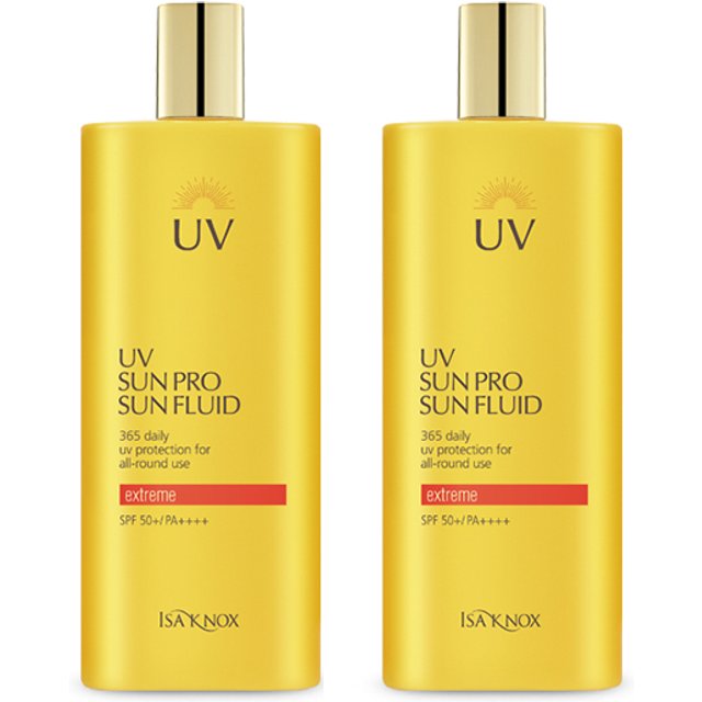 ISA KNOX - UV Sun Pro 365 Daily Extreme Sun Fluid SPF50+ PA++++ - 70g (2szt.) Set