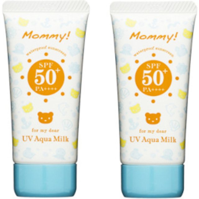 ISEHAN Kiss Me Mommy UV Aqua Milk SPF50+ PA++++ - 50g (2szt.) Set