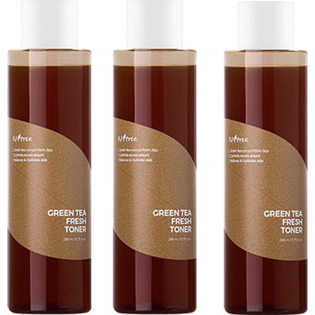 Isntree - Green Tea Fresh Toner - 200ml (3szt.) Set