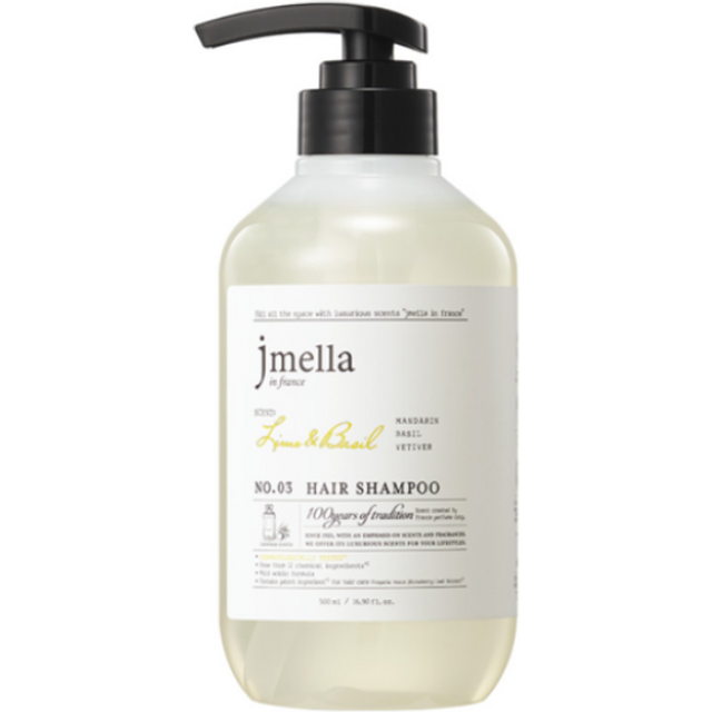 jmella in france - Lime & Basil Hair Shampoo - 500ml