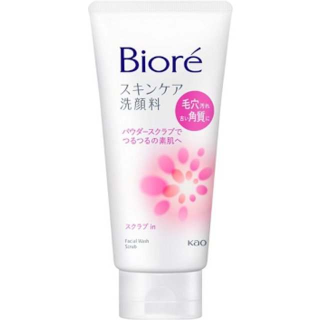 Kao - Biore Skin Care Facial Cleanser Scrub In - 130g