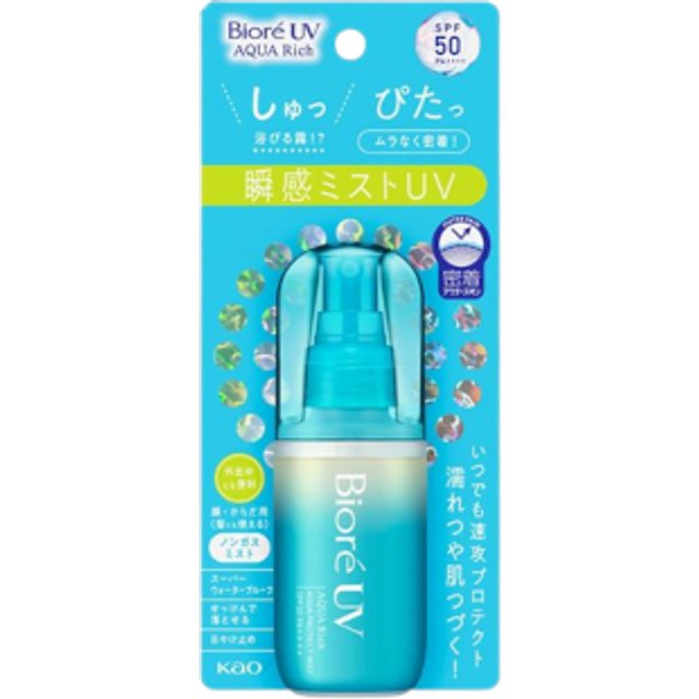 Kao - Biore UV Aqua Rich Aqua Protect Mist SPF50 PA++++ - 60ml
