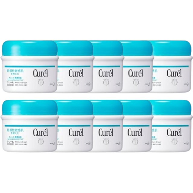 Kao - Curel Intensive Moisture Care Moisture Cream (Body) 90g (10szt.) Set
