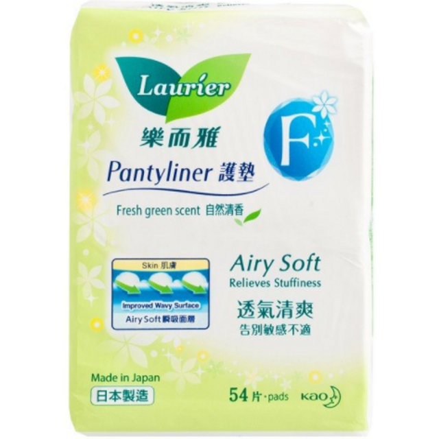 Kao - Laurier F Pantyliner (Scent) 54's - 54szt.