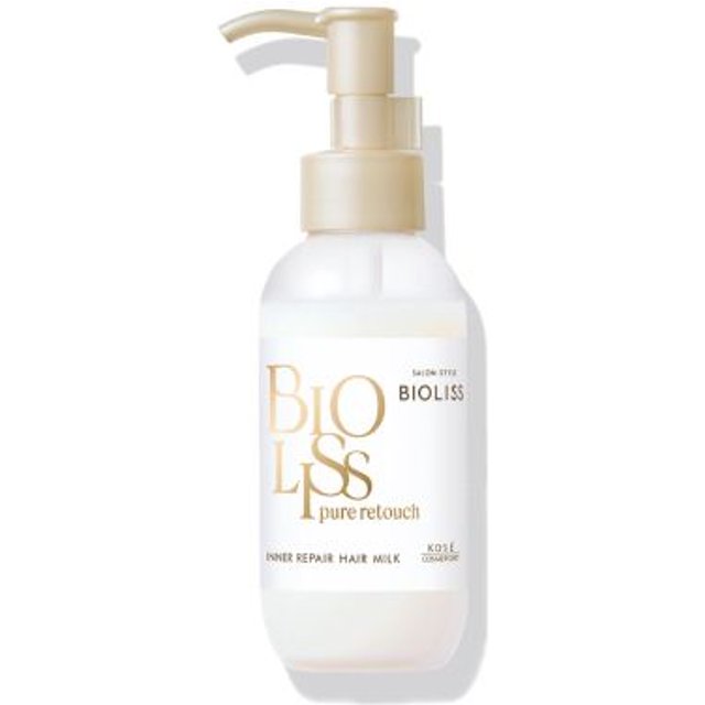 Kose - Salon Style Bioliss Pure Retouch Inner Repair Hair Milk - 120ml