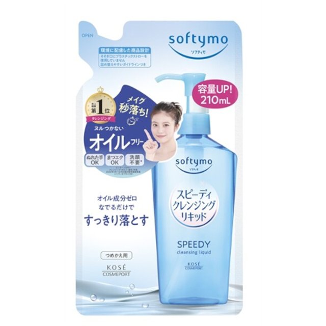Kose - Softymo Speedy Cleansing Liquid Refill - 210ml