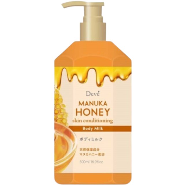 KUMANO COSME - Deve Manuka Honey Skin Conditioning Body Milk - 500ml