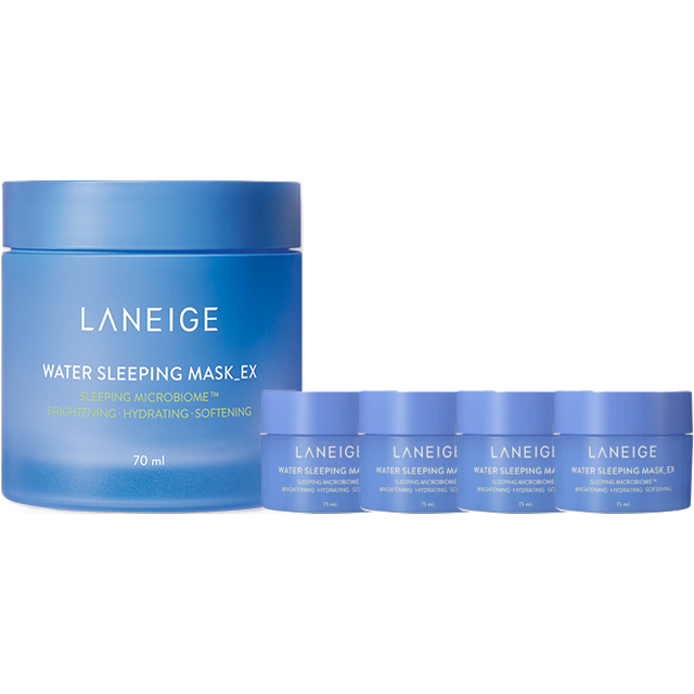 LANEIGE - Water Sleeping Mask EX - 70ml (1ea) + 15ml (4ea) Set