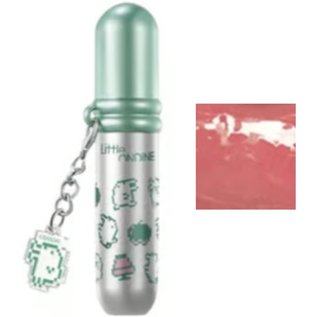 Little Ondine - Tamagotchi Collaboration Radiant Shine Lip Glaze - 3g - 04 Raspberry Code