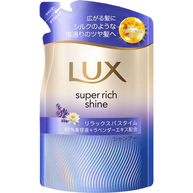LUX Japan - Super Rich Shine Relaxing Night Care Shampoo Refill - 280g