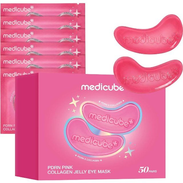 medicube - PDRN Różowa żelowa maska pod oczy z kolagenem - 50 Pairs