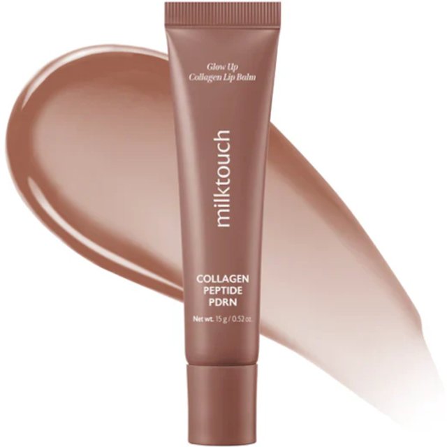 Milk Touch - Glow Up Collagen Lip Balm - 15g - Caramel Fondue