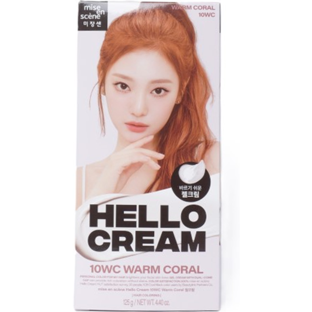 miseenscéne - Hello Cream (2024 New Version) - 125g - 10WC Warm Coral