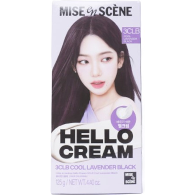 miseenscéne - Hello Cream (2024 New Version) - 125g - 3CLB Cool Lavender Black