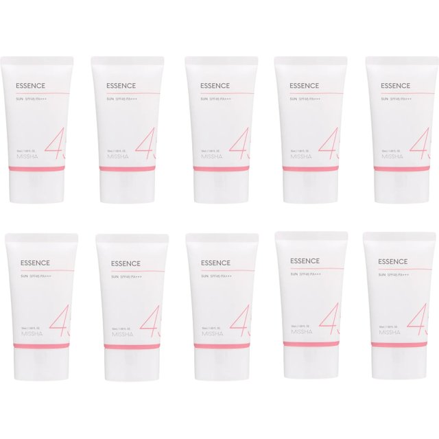 MISSHA All Around Safe Block Essence Sun SPF45 PA+++ - 50ml (10szt.) Set