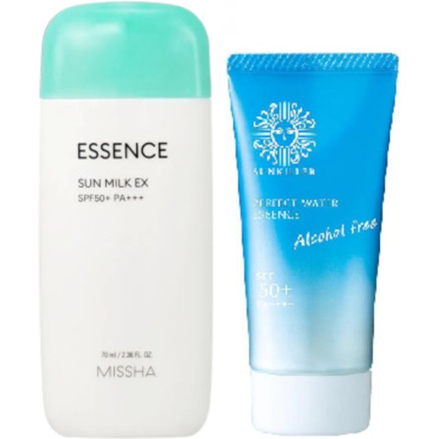 Missha Essence Milk X Isehan Hero Sunscreen Set B