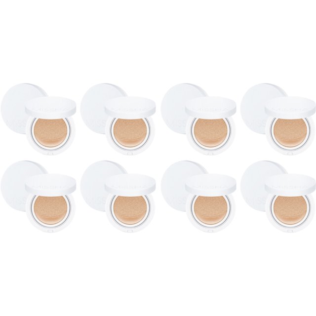MISSHA Magic Cushion Moist Up - 15g - Medium Beige (8szt.) Set