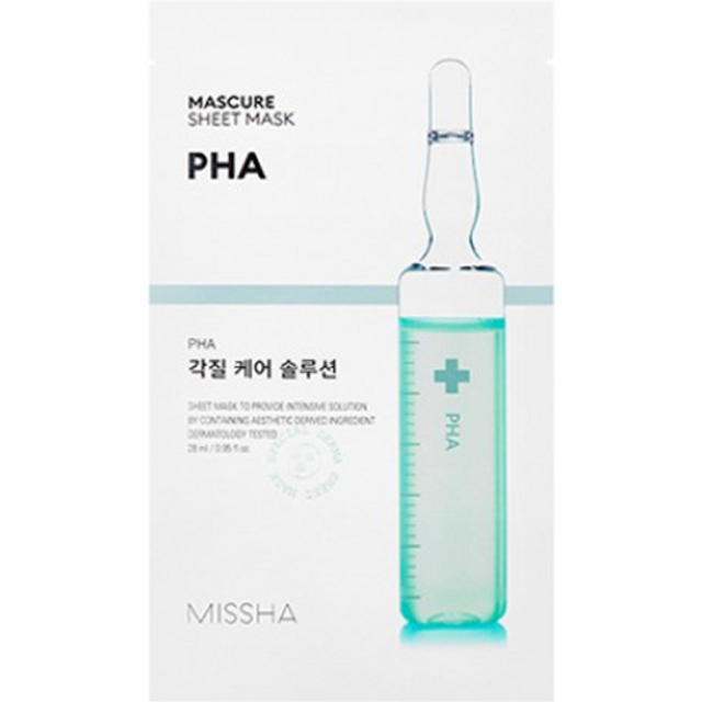 MISSHA - Mascure Solution Sheet Mask - PHA - 1szt.