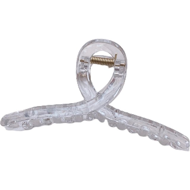 MsBlossom - Plain Cross Hair Claw - 1szt. - Invisible White
