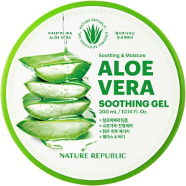 NATURE REPUBLIC - Soothing & Moisture Aloe Vera 92% Soothing Gel - 300ml