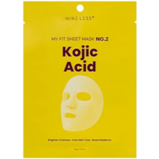 NINELESS - My Fit Sheet Mask - 20g*1szt. - No.2 Kojic Acid
