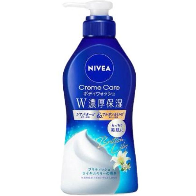 NIVEA Japan - Cream Care Body Wash British Royal Lily Scent - 460ml
