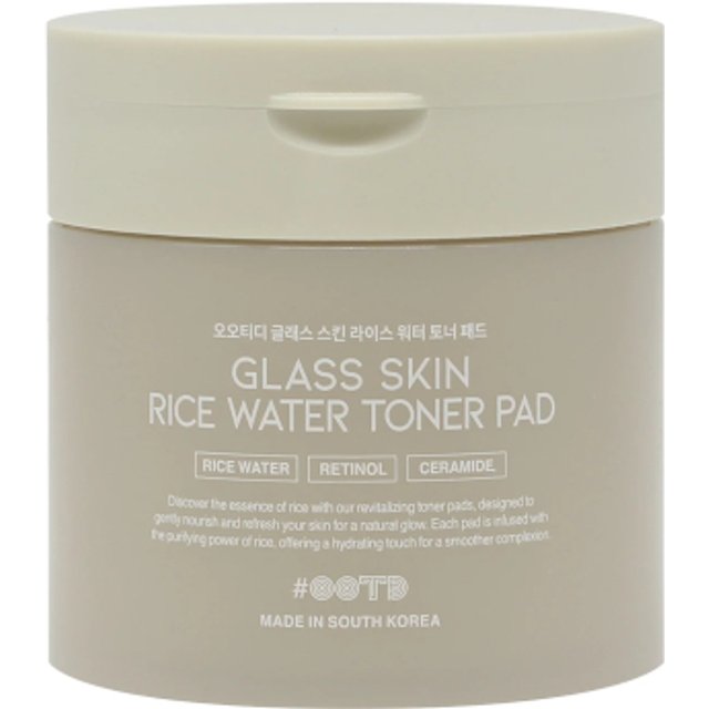 OOTD - Glass Skin Rice Water Toner Pad - 120g