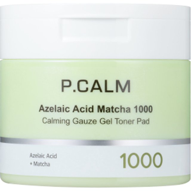 P.CALM - Żelowy tonik z gazy z kwasem azelainowym Matcha 1000 - 110g /60ea