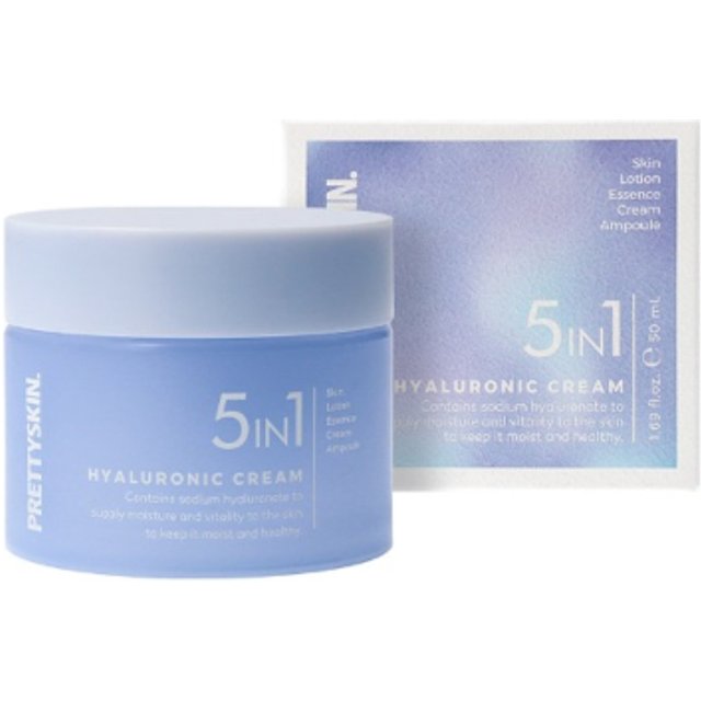 PRETTYSKIN - 5In1 Hyaluronic Cream - 50ml