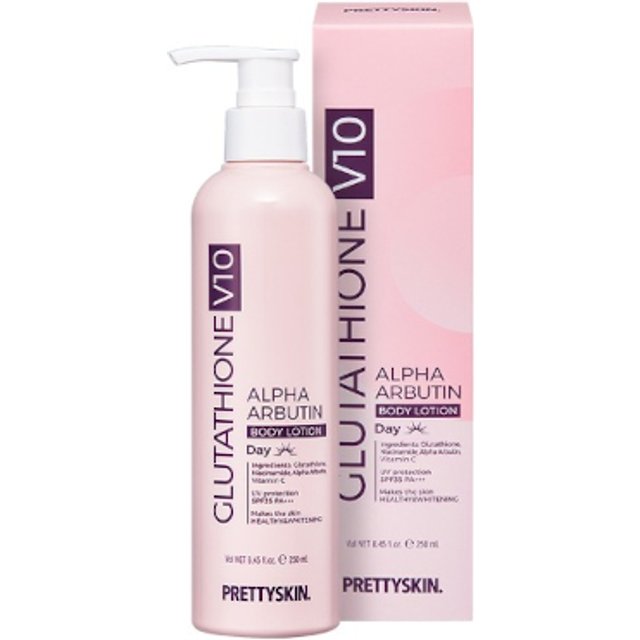 PRETTYSKIN - Glutathione V10 Alpha Arbutin Body Lotion - 250ml