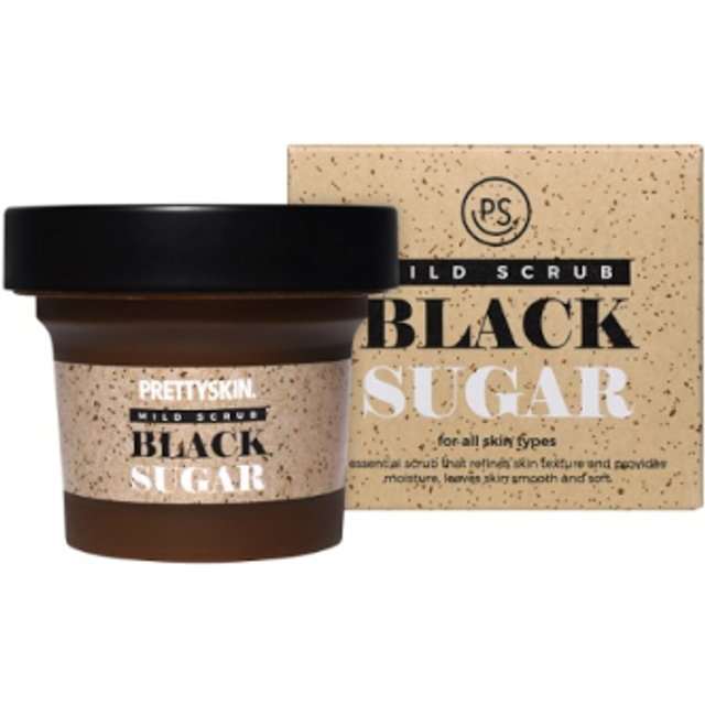 PRETTYSKIN - Mild Scrub Black Sugar - 100g