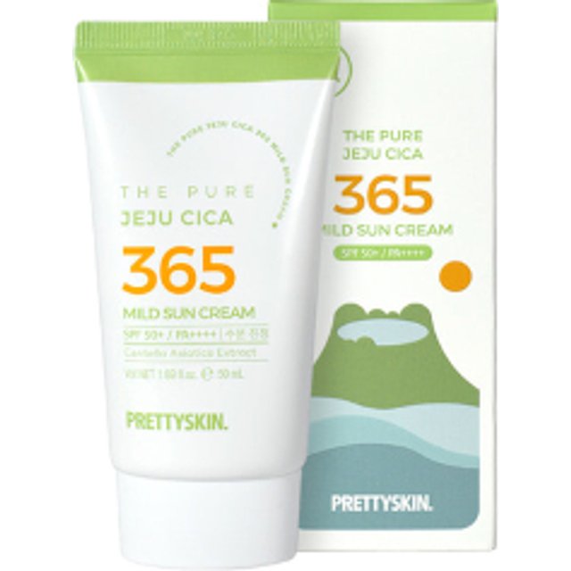 PRETTYSKIN - The Pure Jeju Cica 365 Mild Sun Cream SPF50+ PA++++ - 50ml