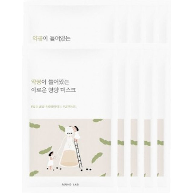 ROUND LAB - Soybean Nourishing Mask Sheet (10szt.) Set